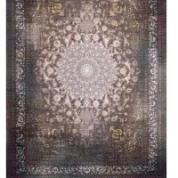 فرش وینتیج ابریشم بهشتی ۹ متری ۱۲۰۰ شانه جهیزیه