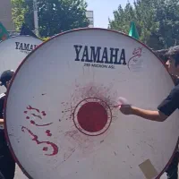 طبل محرم درحد|درام و پرکاشن|میاندوآب, |دیوار