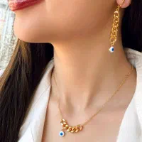 نیم ست/چشم نظر/گوی /کارتیه/رنگ ثابت|بدلیجات|اهواز, زیتون کارمندی|دیوار