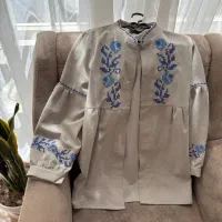 مانتو مزونی تابستانه سایز ۴۰ الی ۴۴