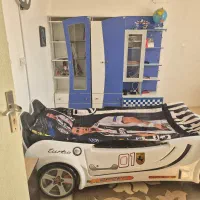 سرویس خواب و کمد کودک فروش فوری با تخفیف ویژه|تخت و صندلی بچه|زاهدان, |دیوار