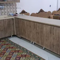 کابینت ام دی اف با هود|آب‌چکان و نظم‌دهنده ظروف|مهاباد (آذربایجان غربی), |دیوار