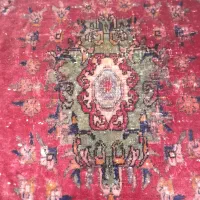 دیزی سفالی وگوشت کوب تبدیل تیمی این فرش دست باف|فرش|صدرا-فارس, باغشهر دادگستری قدیم|دیوار