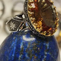 انگشتر الکساندریت رکاب خطی کد ۱۴۹۳