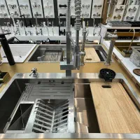 انواع سینک تک لگن و دو لگن 2 پله|مصالح و تجهیزات ساختمان|شیراز, وصال|دیوار