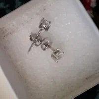 گوشواره میخی نقره