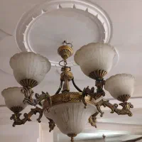 لوستر ۶ شاخه آویز لستر