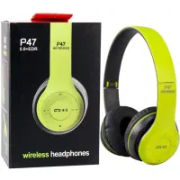 هدفون P47 بلوتوث مموری رادیو آیوکس عروسکی