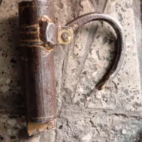 قفل دست ساز قدیمی|کلکسیون اشیاء عتیقه|سمنان, |دیوار