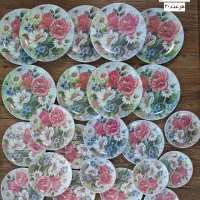 ورق بزن ظرف ظروف بشقاب ملامین قدیمی دیوارکوب سنتی|ظروف سرو و پذیرایی|مشهد, ادیب نیشابوری (شهرک غرب)|دیوار