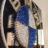 تابلو نخ و میخ|تابلو، نقاشی، عکس|شهریار, شهریار|دیوار