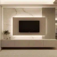 طراحی واجرای تخصصی دیوار تی وی|مصالح و تجهیزات ساختمان|رشت, فرودگاه سردار جنگل رشت|دیوار