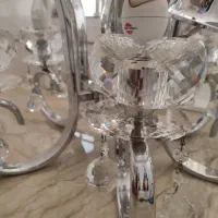 لوستر تمام کریستال|لوستر و چراغ آویز|کرج, کوی کارمندان شمالی|دیوار