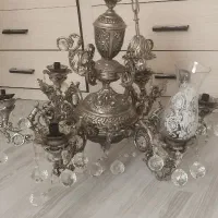 لوستر آنتیک شش شعله