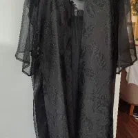مانتو مشکی مجلسی