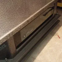 بخاری  شومینه ای گازی برند پلار در حد نو