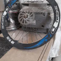 رینگ طوقه دو چرخه ۲۴ کامل با زنگر و دیسک ۲عدد|دوچرخه، اسکیت، اسکوتر|اسلامآباد غرب, |دیوار