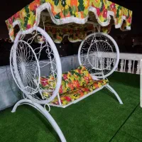میزباغی تاب صندلی باغی فوق سنگین luxuryسه نفره|میز و صندلی غذاخوری|تهران, چیتگر جنوبی|دیوار