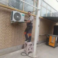 نصب کولرگازی و داکت اسپلیت