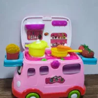 سینک و ماشین غذا و پمپ بنزین|اسباببازی بچه|لاهیجان, گلستان|دیوار