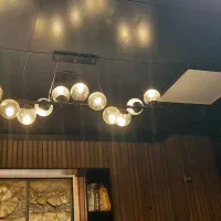 لوستر مولکولی ۳ حالته ۱۱ شعله|لوستر و چراغ آویز|چابهار, |دیوار