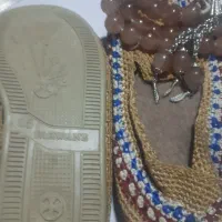 گیوه عتیقه دسباف وتصبیح عراقوباندکوچک