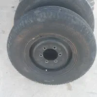 دوعدد لاستیک جلو با رینگ جلو|قطعات یدکی و لوازم جانبی|کوه چنار, |دیوار