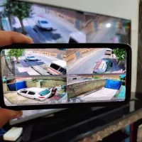 دوربین مداربسته4عددی کامل بامتعلقات نصب*fullHD|دوربین مداربسته|جیرفت, |دیوار