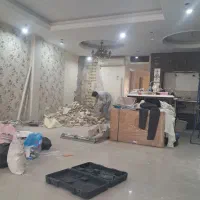 تخریب پنل گچی گچکاری کاشی کاری کناف کاری لوله کشی|خدمات پیشه و مهارت|تهران, پاسداران|دیوار