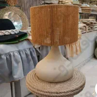 لوستر و آباژور رومیزی رافیا|لوستر و چراغ آویز|کرج, دهقان ویلا|دیوار