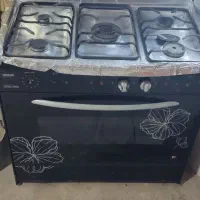 گاز پنج شعله تمیز در حد نو می‌باشد