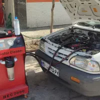 شستشوی رادیات بخاری ، آب و مسیر خنک کاری موتور