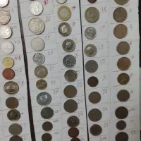 مجموعه سکه و اسکناس قدیمی و از رده خارج کلکسیونی