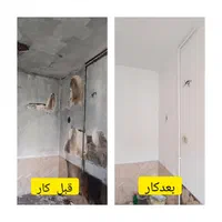 نقاشی رنگ آمیزی ساختمان نصب کاغذدیواری گچکار بهروز|خدمات پیشه و مهارت|اهواز, زیتون کارمندی|دیوار