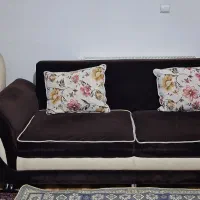 مبل مخمل و چرم مناسب باغ