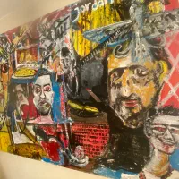 اهالی مغز من|تابلو، نقاشی، عکس|تهران, امانیه|دیوار