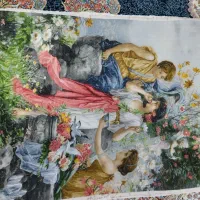 تابلو فرش دستبافت|تابلو فرش|بجنورد, |دیوار