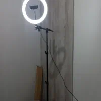 رینگ لایتر با پایه|دوربین عکاسی و فیلم‌برداری|قرچک, زیبا شهر|دیوار