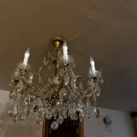 لوستر کریستالی ۱۰شاخه|لوستر و چراغ آویز|تهران, پونک|دیوار