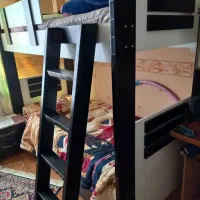 تخت دو طبقه با تشک رویال