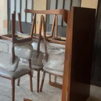 میز ناهار خوری چوب روس