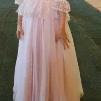 لباس مجلسی دخترانه صورتی