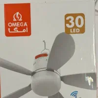 پنکه و لامپ شارژی امگا ۴ ساعت شارژ نگه میدارد