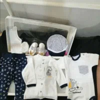 ست نوزادی ۷تیکه سایز ۱ برند (دانالو)