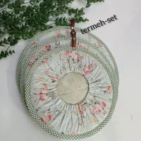 ست سرویس آشپزخانه کتان ترک 16 تکه گلدار|سفره، حوله، دستمال آشپزخانه|مشهد, طلاب|دیوار