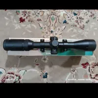 دوربین تفنگ شکاری همراه با دو عدد رینگ پایه