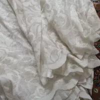 پرده سفید|پرده، رانر، رومیزی|قم, نخودی|دیوار