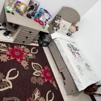 سرویس خواب نوزاد وکودک|تخت و سرویس خواب|یزد, |دیوار