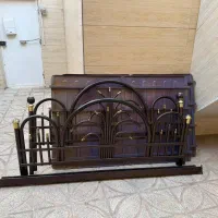 تخت فرفورژه دو نفره و تشک طبی دو نفره