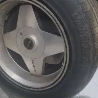 چهار حلقه رینگ و لاستیک حرفه ای